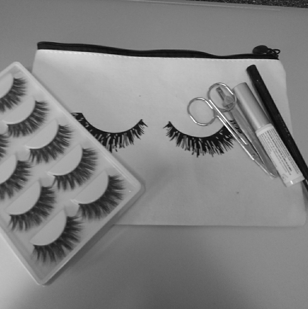 5pcs 3d Mink Lashes with kit